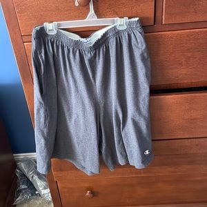 Large champion athletic shorts